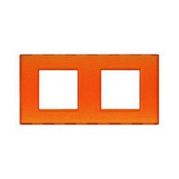 PLACA 2+2 MOD.LIGHT BLANCO LIGHT