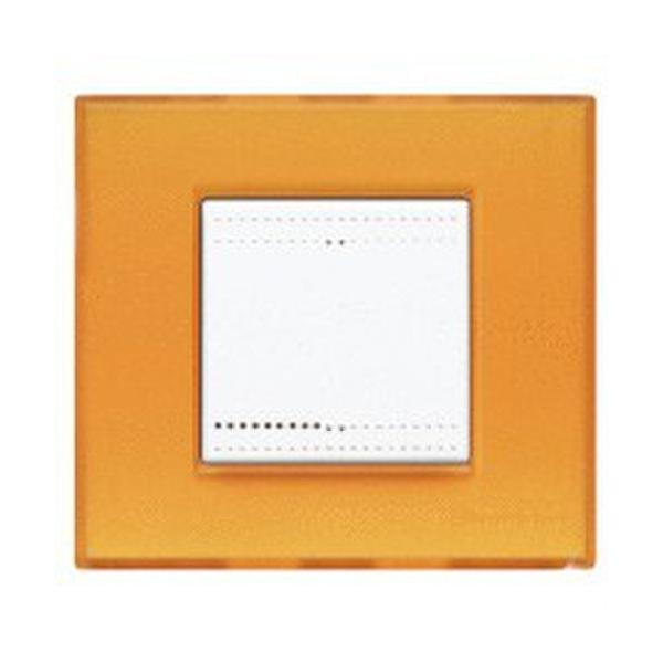 PLACA 2 MOD.LIGHT BLANCO LIGHT