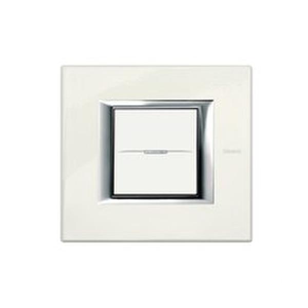 PLACA 2+2 MODULOS AXOLUTE BLANCO LIMOGES