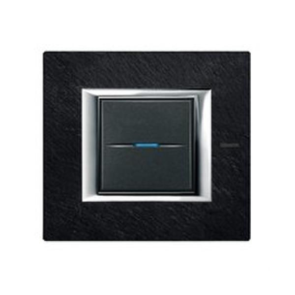 PLACA 2+2 MODULOS AXOLUTE PIZARRA ARDESIA