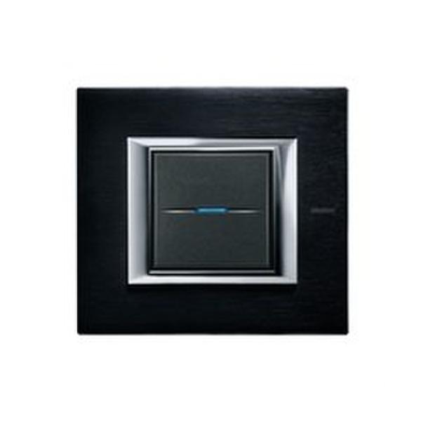 PLACA 2+2 MODULOS AXOLUTE ANTRACITA PULIDA