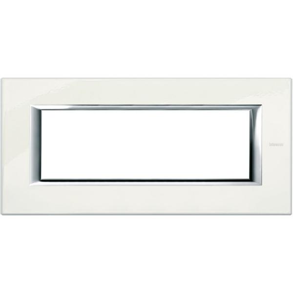 PLACA 6 MDULOS AXOLUTE COLOR BLANCO LIMOGES