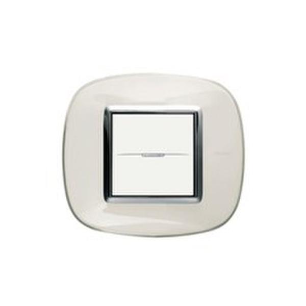 PLACA 2+2+2 MODULOS AXOLUTE BLANCO LIQUIDO