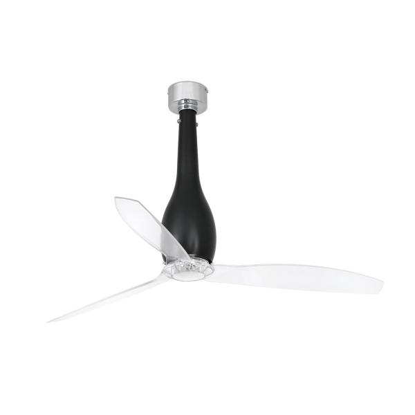 VENTILADOR ETERFAN DIMETRO 128cm NEGRO MATE PALAS TRANSPARENTE