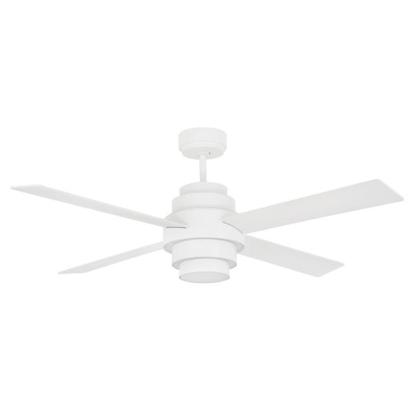 VENTILADOR DISC FAN DIMETRO 132 4 PALAS LED 35W BLANCO