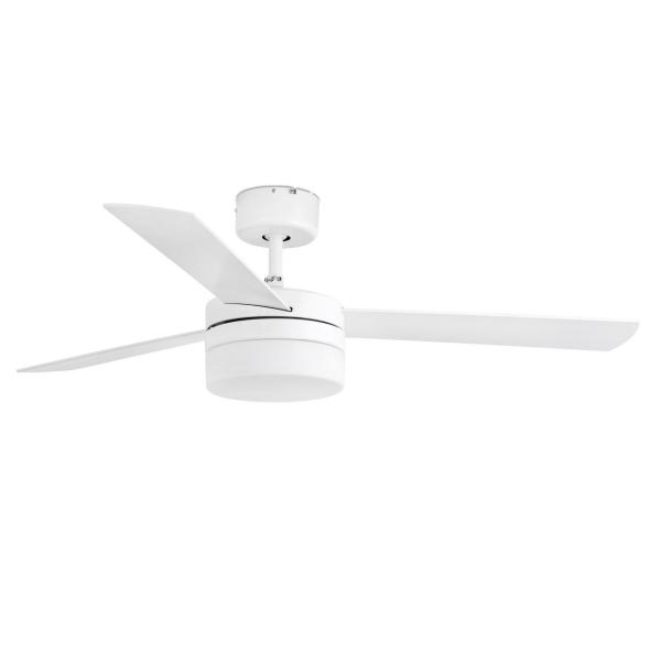 VENTILADOR PANAY DIÁMETRO 122 3 PALAS 2xE14 40W BLANCO