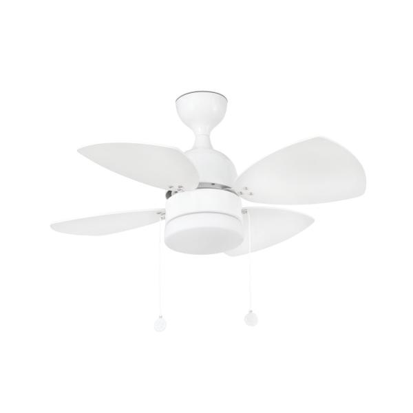 VENTILADOR MEDITERRANEO DIÁMETRO 90cm 4 PALAS 60W BLANCO