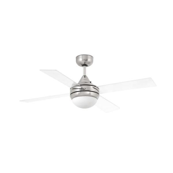 VENTILADOR TECHO MINI ICARIA d.106 2xE14 20W 4 PA.NQ MT TP