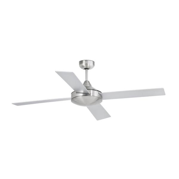 VENTILADOR MALLORCA 4 PALAS DIÁMETRO 132cm ALUMINIO PULIDO