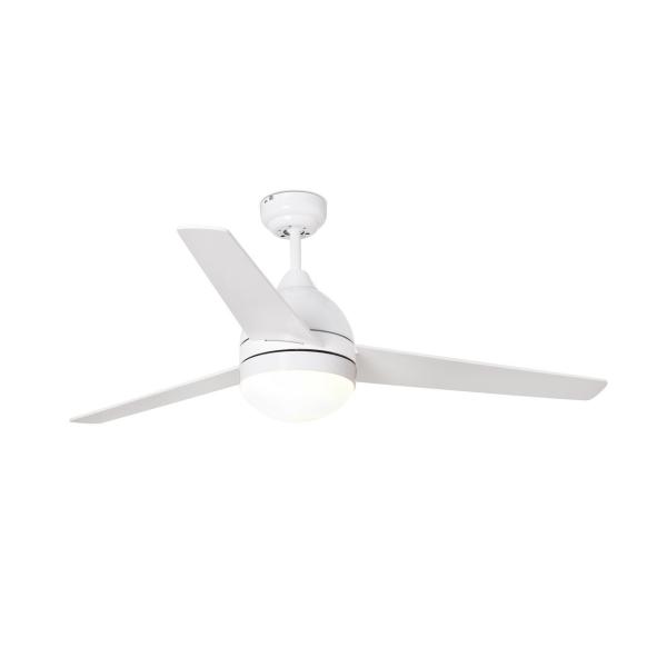 VENTILADOR TABARCA DIÁMETRO 1320mm 3 PALAS 2xE27 BLANCO