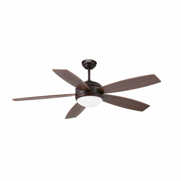 VENTILADOR VANU 5 PALAS DIÁMETRO 132cm E27 60W MARRÓN