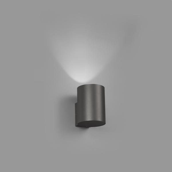 APLIQUE THON-1 GRIS OSCURO LED 20W 3000K 18