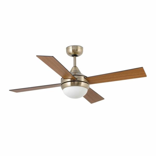 VENTILADOR ICARIA DIÁMETRO 1320mm ORO VIEJO 4 PALAS 2xE27