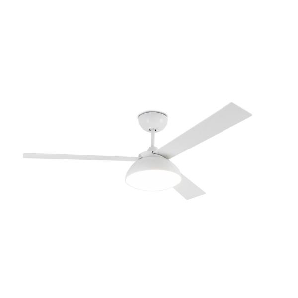 VENTILADOR RODAS DIÁMETRO 1320mm BLANCO 3 PALAS 20W LED 3000K