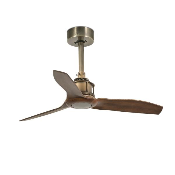 VENTILADOR JUST FAN XS DIMETRO 810mm ORO VIEJO 3 PALAS MADERA