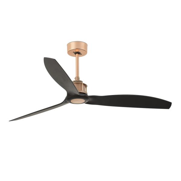 VENTILADOR JUST FAN DIMETRO 1280mm COBRE 3 PALAS NEGRAS