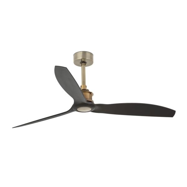 VENTILADOR JUST FAN DIMETRO 1280mm ORO VIEJO 3 PALAS NEGRAS