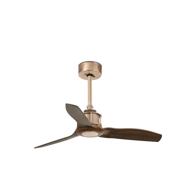 VENTILADOR JUST FAN XS DIMETRO 810mm COBRE 3 PALAS MADERA