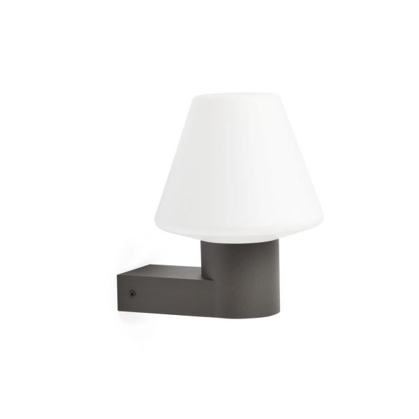 APLIQUE MISTU 1xE27 15W GRIS OSCURO