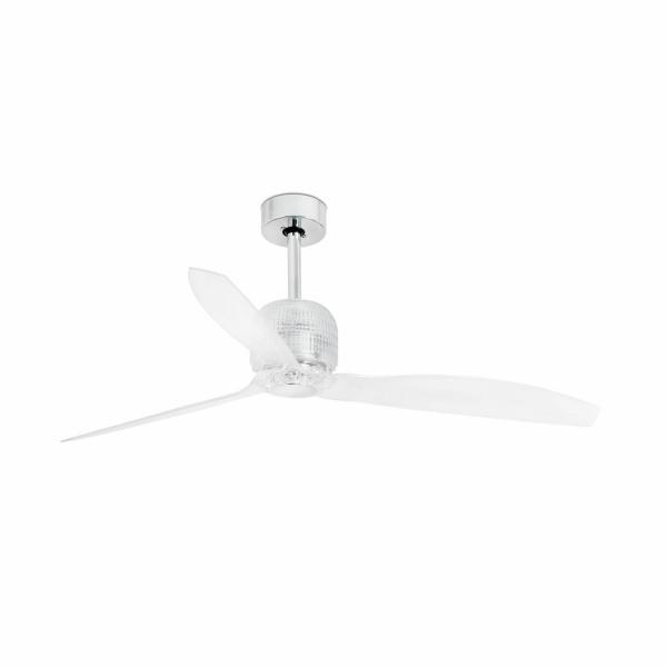 VENTILADOR DECO FAN 1280mm CROMO 3 PALAS TRANSPARENTES