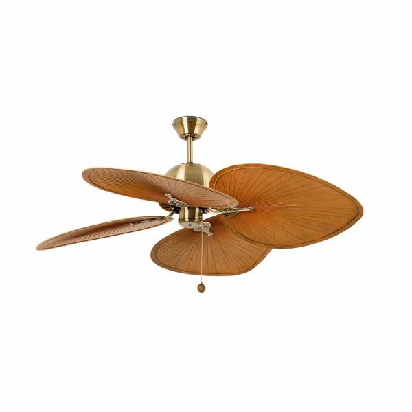 VENTILADOR CUBA DIMETRO 1320mm 4 PALAS ORO ENVEJECIDO