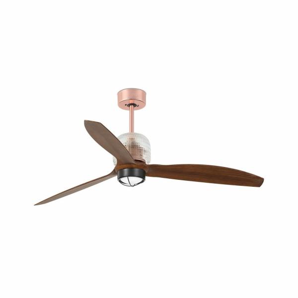 VENTILADOR DECO FAN 1280mm COBRE 3 PALAS 17W 3000K