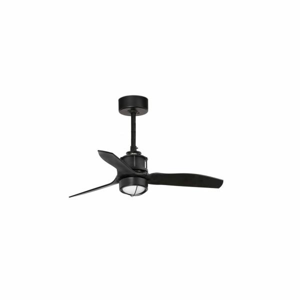 VENTILADOR JUST FAN XS DIMETRO 810mm NEGRO PALAS NEGRAS 17W 3000K