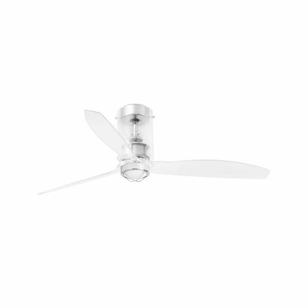 VENTILADOR MINI TUBE FAN 1280mm CRISTAL 3 PALAS 17W 3000K