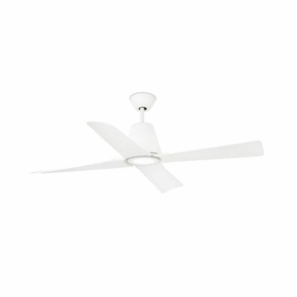 VENTILADOR TYPHOON DIMETRO 130 DC 4 PALAS 19W 3000K BLANCO