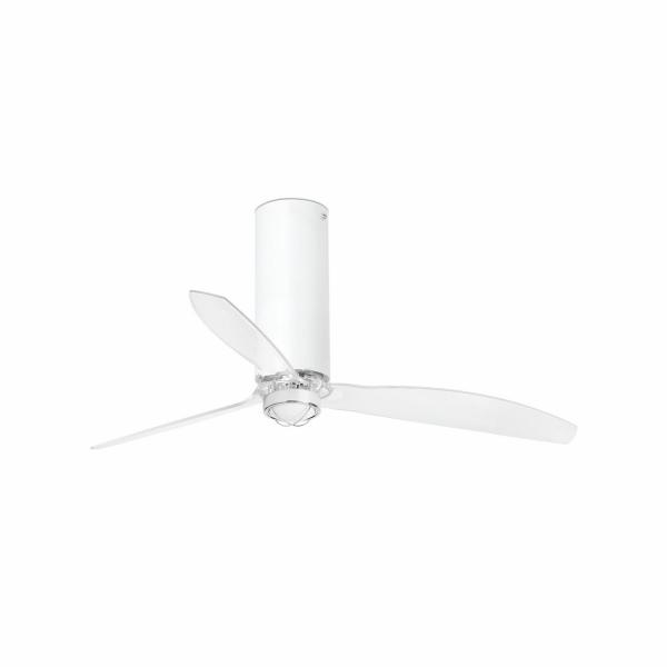 VENTILADOR TUBE FAN 1280mm BLANCO BRILLO 3 PALAS 17W 3000K