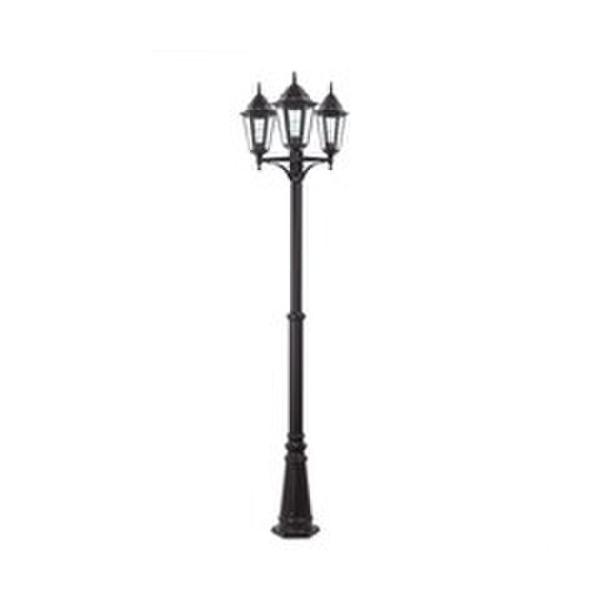 FAROLA PARIS-8 3xE27/3U E27 100/20W NEGRO