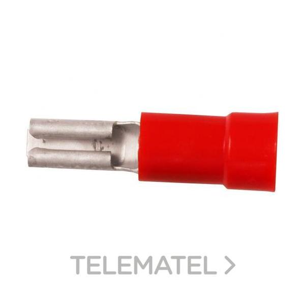 TERMINAL PREAISLADO ENCHUFABLE PLA.A 1503 FLS-8 ROJO