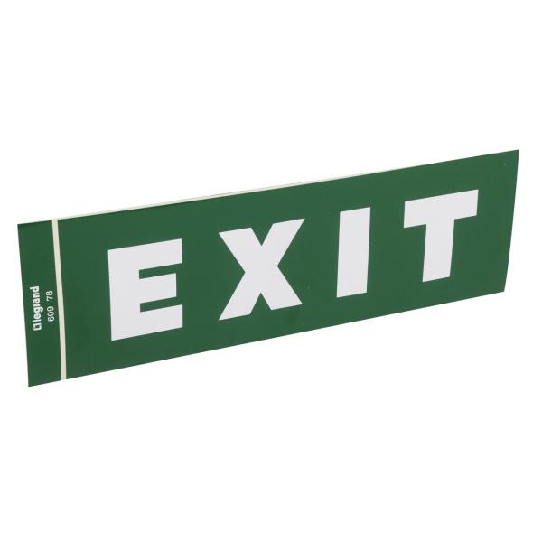 ETIQUETA SEALIZACIN EXIT