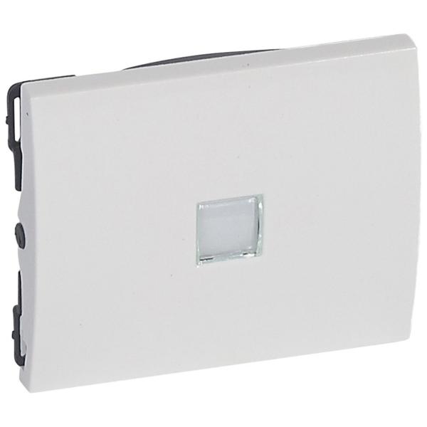 TECLA BLANCO CON VISOR Y DISCOPICTOGRAMA GALEA