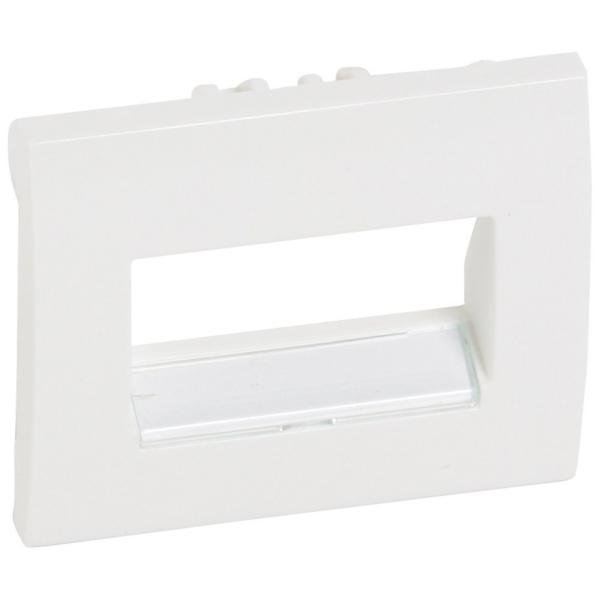 TAPA PARA TOMA RJ45 1-2 SALIDA 30 GALEA BLANCO