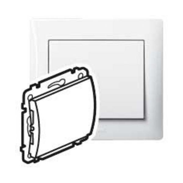 PLACA CIEGA CON TAPA BLANCA GALEA