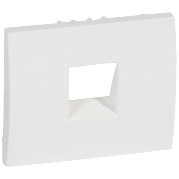 TAPA PARA TOMA TELFONO RJ12 Y RDSI GALEA BLANCO