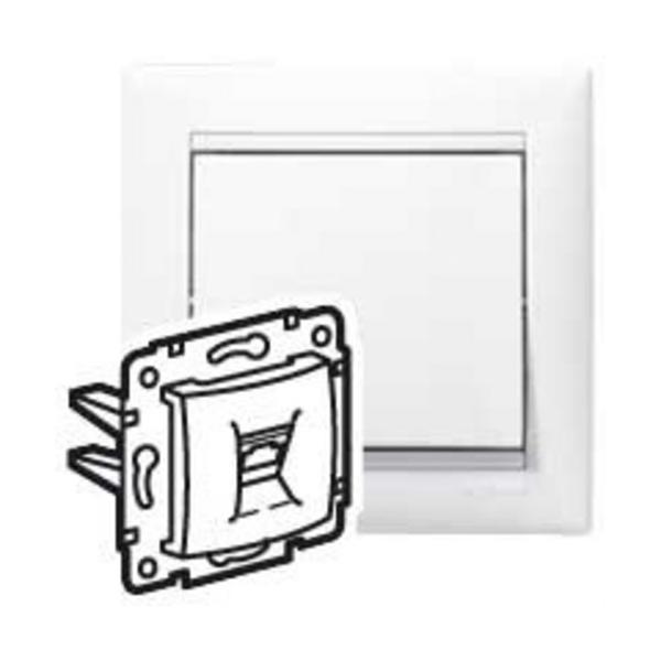 TOMA RJ45 RDSI VALENA BLANCO