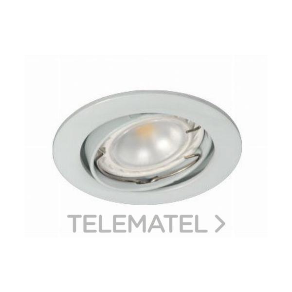 EMPOTRABLE REDONDO BASCULANTE LED 54000 7W IP20 TITANIO