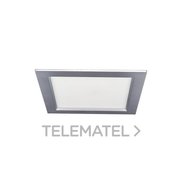 DOWNLIGHT CUADRADO 5090 LED 25W 4200K MEANWELL TITANIO