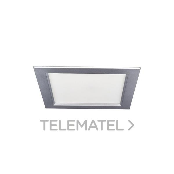 DOWNLIGHT CUADRADO 5090 LED 25W 4000K TRIAC-AC TITANIO