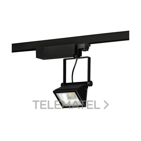 LUMINARIA CARRIL ELECTRIFICADO TL01-30W 100° 4000K NEGRO