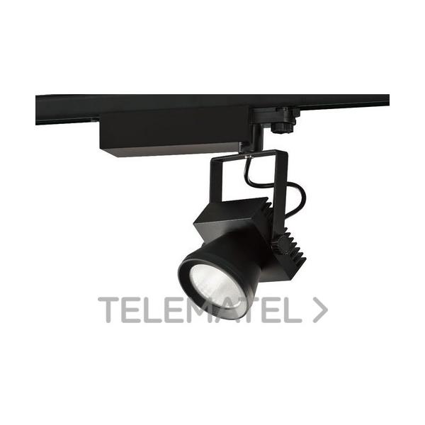 LUMINARIA CARRIL ELECTRIFICADO TL02-30W 100° 4000K NEGRO