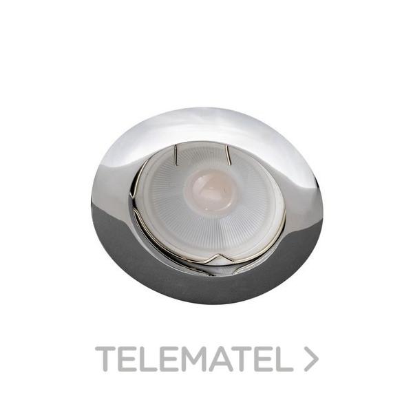 EMPOTRABLE REDONDO FIJO LED 54001 7W IP20 DIMABLE CROMO