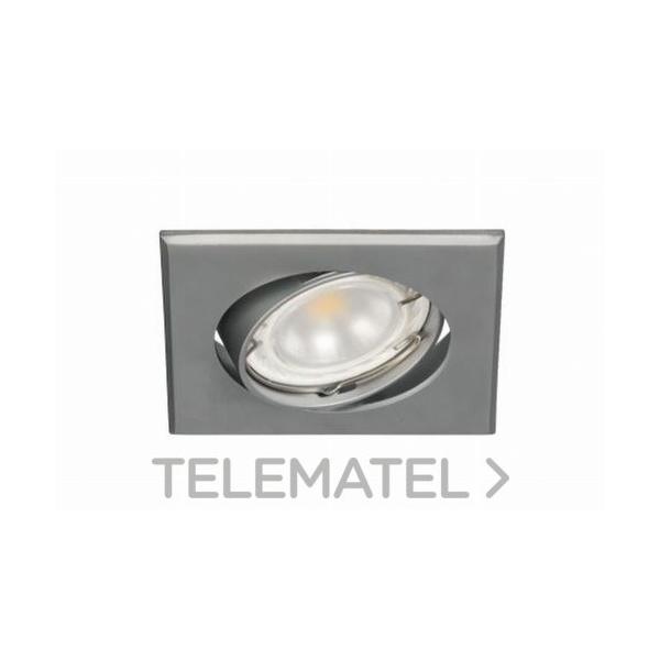 EMPOTRABLE CUADRADO BASCULANTE LED 54002 7W IP20 NQUEL