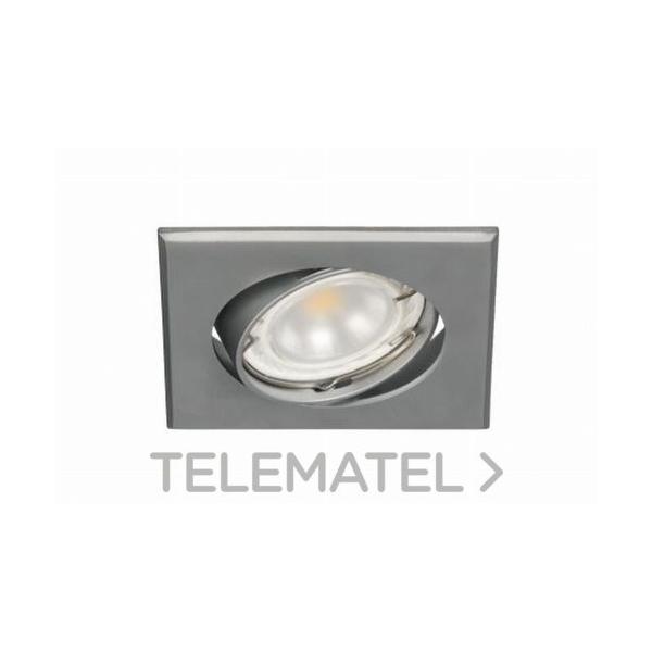 EMPOTRABLE CUADRADO BASCULANTE LED 54002 7W IP20 TITANIO