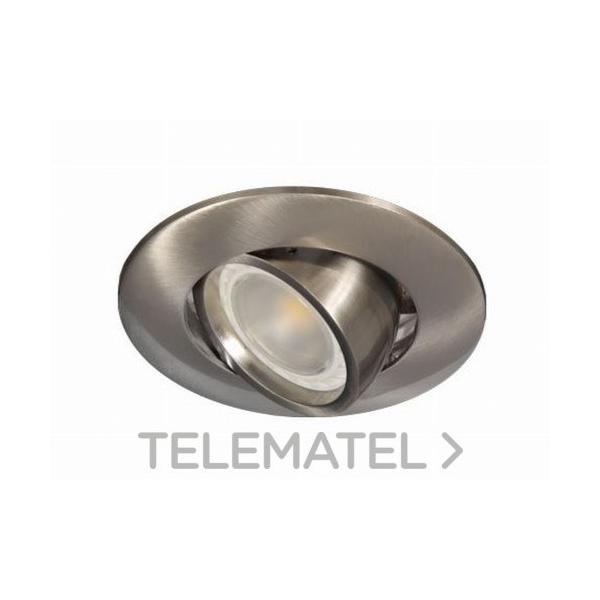 EMPOTRABLE REDONDO BASCULANTE LED 54003 7W IP20 DIMABLE NÍQUEL