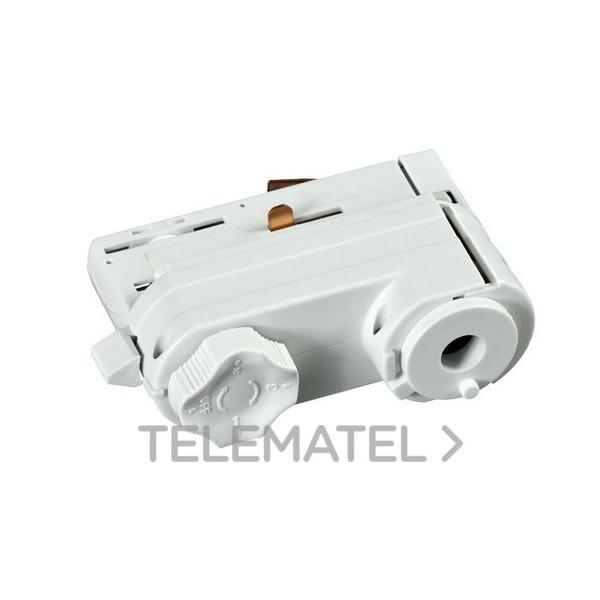 ADAPTADOR TRIFSICO PARA CARRIL 4 CONDUCTORES BLANCO