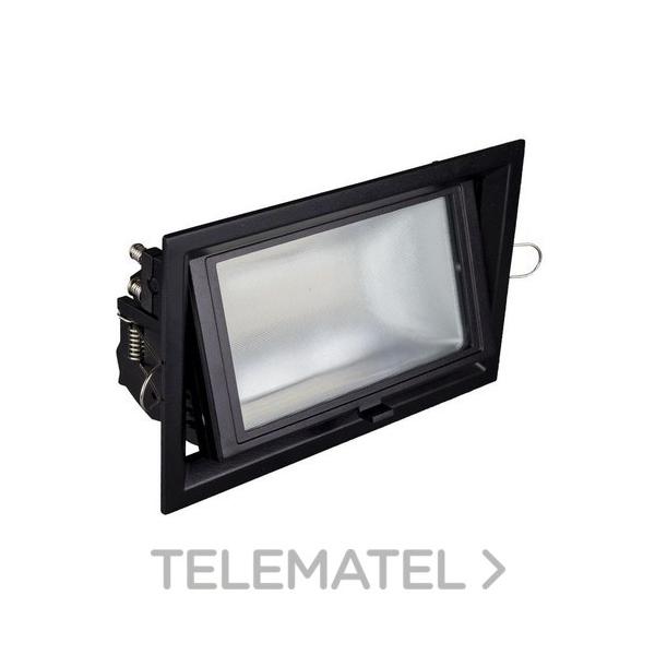 DOWNLIGHT RECTANGULAR BASCULANTE 5076 LED 30W 3000K NEGRO