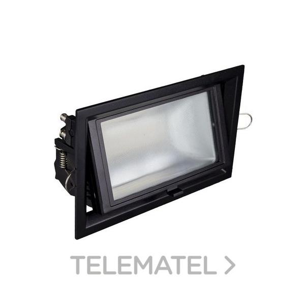 DOWNLIGHT RECTANGULAR BASCULANTE 5076 LED 30W 6000K NEGRO